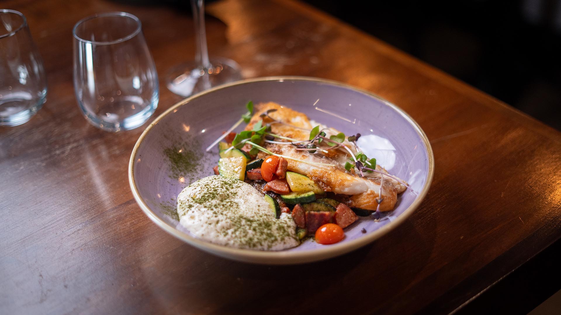 Restaurant l'Imprévu - Menu gastronomique